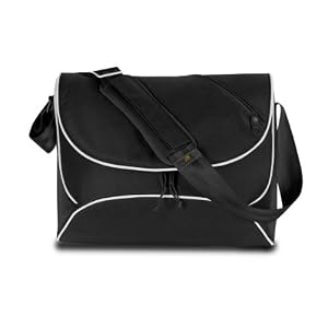 Buy Be.ez 100587 LA besace 13 Classic Messenger Bag for MacBook 13.3 (Black Orange ) by be.ez