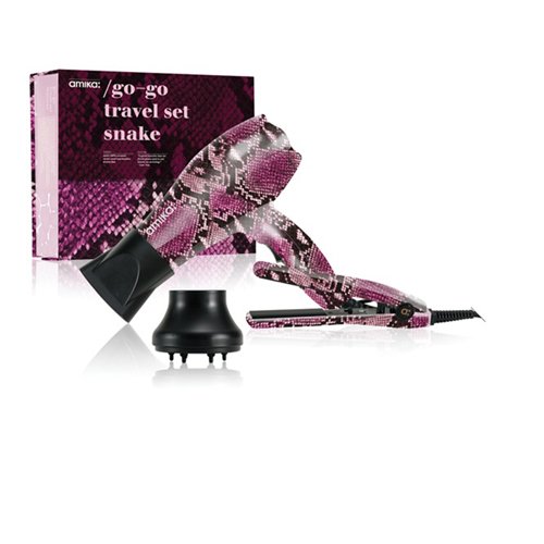 Amika Go-go Travel Set - Pink Snake On Sale