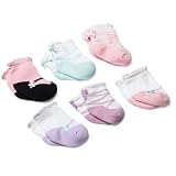 Carter's 6-Pack Girls Ballet Comfy Fit Socks -... by carter's