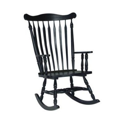 International Concepts R37-120 Solid Black Finish