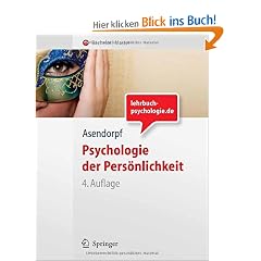 Psychologie der Pers�nlichkeit (Springer-Lehrbuch)