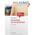 Psychologie der Pers�nlichkeit (Springer-Lehrbuch)