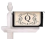 Monogram Magnetic Mailbox Cover - Q - B001DD089G