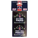 Magnet - Collection officielle - PARIS SAINT GERMAIN - Supporter PSG - Football Ligue 1 - Lot de 2 Ici c'est Paris + Parc des Princes