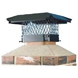 Buy Hy-C #CBC1317 Black Steel Chimney Cover by HY-C