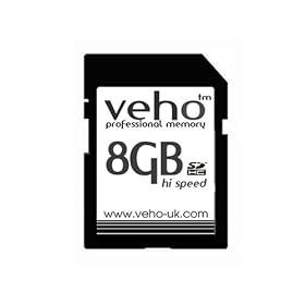 Veho 8GB Secure Digital Card Class 6  - For SDHC Devices only