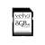 Veho 8GB Secure Digital Card Class 6  - For SDHC Devices only