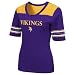 NFL Minnesota Vikings All You Got 1/2 Sleeve V-Neck Tee