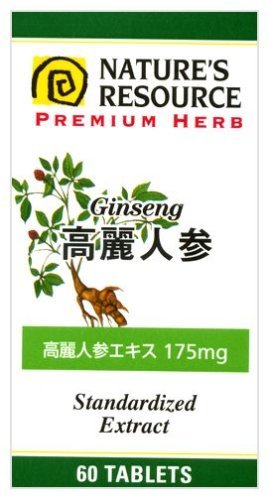 大塚製薬ネイチャーズリソースプレミアムハーブ 高麗人参60粒30日分
