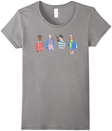 Women's Stranger Shirt Things - the Friends Shirt Large Slate