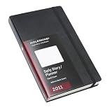 Hard Cover Daily Diary Planner 2011 MOLESKINE calendar black