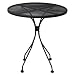 Home Piazza Wrought Iron Bistro Table
