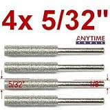 Buy Anytime Tools 5 32 DIAMOND CHAINSAW SHARPENER BURR 1 8 Shank, 4 Pack by AnytimeTools