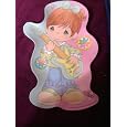 Precious Moments Dinner Plate - Girl on Guitar Pink