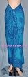 Full Size Pareo: Water Splash Blue