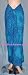 Full Size Pareo: Water Splash Blue