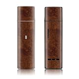 Dark Burlwood Protective Decal Skin Sticker for Bell Novatel Wireless U950 USB Modem