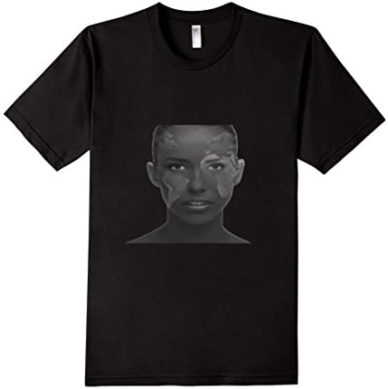 Men's World Citizen Artists Black and White T Shirts Large Black