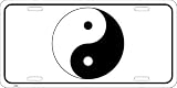 Yin and Yang License Plate