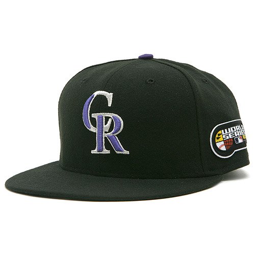 Buy Colorado Rockies Authentic Game Performance 59FIFTY On-Field Cap w 2007 World Series Patch by New Era