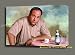 Search : Tony Sorprano JAMES GANDOLFINI ORG Mixed Media Painting on Canvas W Gallery Wrap Framing 28X19X1.5"