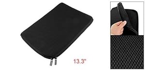 13 13.3 Black Mesh Neoprene Notebook Laptop Sleeve Bag Case 13 13.3 Black Mesh Neoprene Notebook Laptop Sleeve Bag Case