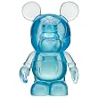 Light Blue - Disney Vinylmation ~3" Clear Series #1 Collectible Figure (Disney Theme Parks Exclusive)