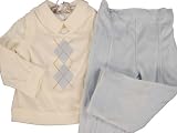 First Impressions 2 Piece Garment - Outfit - Pale Blue, 24 months
