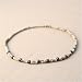 Urban Boundaries Black Eyed Pea Wood Necklace (18, Metal Closure)