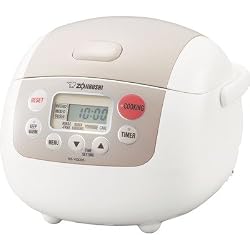 Zojirushi NS-VGC05 Micom 3-Cup (Uncooked) Electric Rice Cooker and Warmer