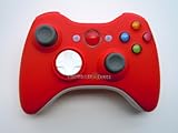Modded Controller - Adjustable Rapid Fire - XBOX 360 - Lighted Smooth Red