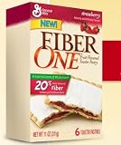 Fiber One Toaster Pastry, Strawberry, 11-Ounce Boxes (Pack of 12)