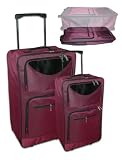 Fold Flat Rolling Folding Carts on Travel Gear Bag Travel Gear Bag Fold Flat Rolling Folding Carts