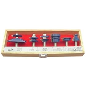 Woodline USA WL-2020-1 6-Piece 1/2-Inch Shank Cabinet Set with Undercutter
