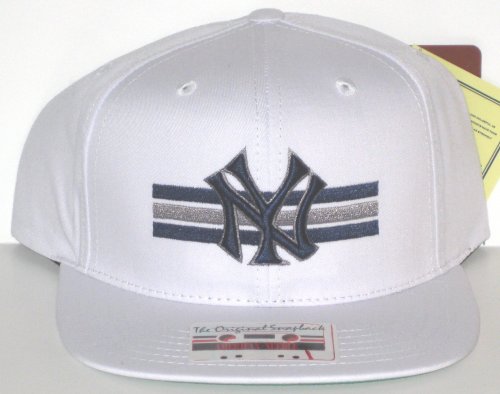 New York Yankees MLB Team Stripes Flat Bill Adjustable Snapback Baseball Hat