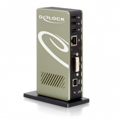 DELOCK Portreplikator USB2.0 mit LAN+DVI Preisvergleich