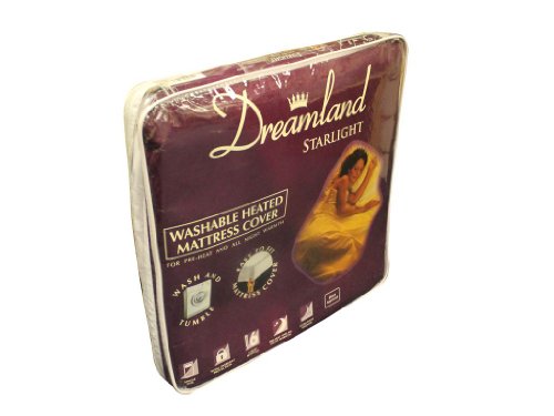 Dreamland Starlight Single Bed Size Washable Heated Mattress Cover