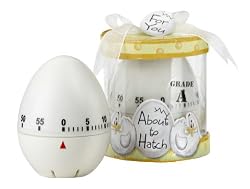 Kate Aspen "About To Hatch" Kitchen Egg Timer in Showcase Gift Box, Yellow