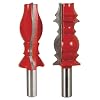 Freud 98-509 2 Piece Crown Molding Bit Set - 99-416 and 99-415 1/2 inch shank