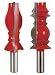 Freud 98-509 2 Piece Crown Molding Bit Set - 99-416 and 99-415 1/2 inch shank