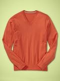 Gap Cotton V Neck Sweater