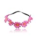 Gellwhu 7pcs Women's Boho Summer Beach Garland Sun Flower Headbands