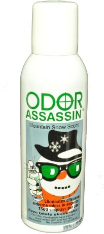 Odor Assassin Odor Eliminator Mountain Snow Scent