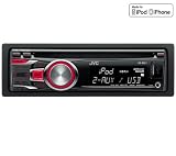 Produkt-Bild: JVC Autoradio CD / MP3 / USB / iPod KD-R521E + H&uuml;lle f&uuml;r Autoradio-Front EFA100 .