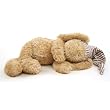 Jellycat Sleepy Bunny with Striped Hat Plush Toy