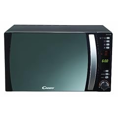 Candy CMC 30D CVB Mikrowelle / 900 Watt / Grill 1100 Watt / 30 Liter / verspiegelte Front / Hei�luft / schwarz