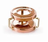 Mauviel Cuprinox Pour La Table Heater with Candle for Small Cuprinox Saucepan