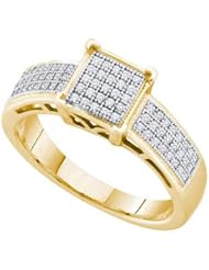 0.20CTW DIAMOND MICRO PAVE RING