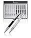 Gift Pens - Rainbow-X Multi 10PC. Color Pen Box Set, MIX(Black and Silver)