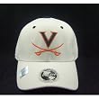 NCAA One-Fit Hat Size: Small, Color: White, NCAA Team: Virginia